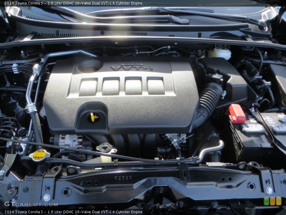 1.8 Liter DOHC 16-Valve Dual VVT-i 4 Cylinder Engine for the 2014 Toyota Corolla #89380783