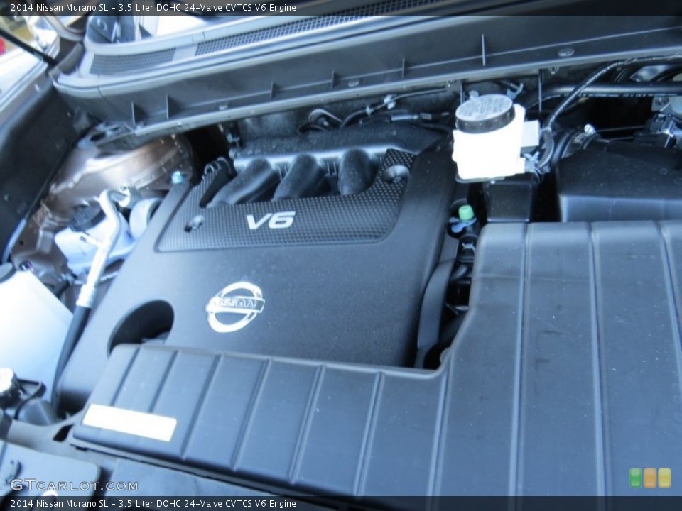 3.5 Liter DOHC 24-Valve CVTCS V6 Engine for the 2014 Nissan Murano #89382216