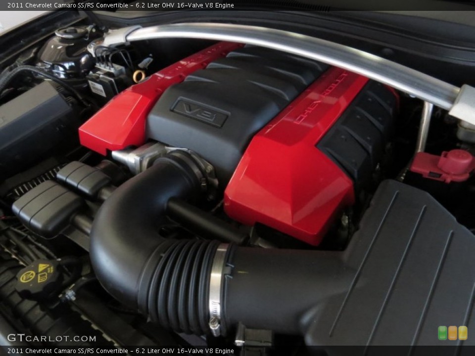 6.2 Liter OHV 16-Valve V8 Engine for the 2011 Chevrolet Camaro #89383614