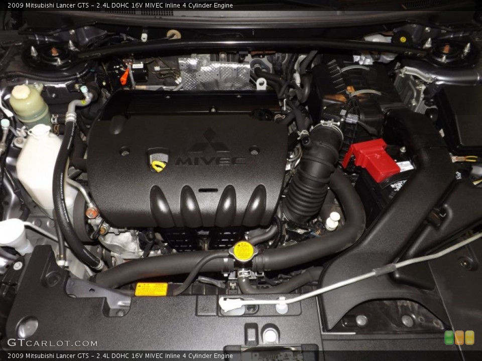 2.4L DOHC 16V MIVEC Inline 4 Cylinder Engine for the 2009 Mitsubishi Lancer #89396604