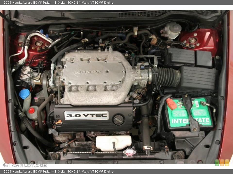 3.0 Liter SOHC 24-Valve VTEC V6 Engine for the 2003 Honda Accord #89400711