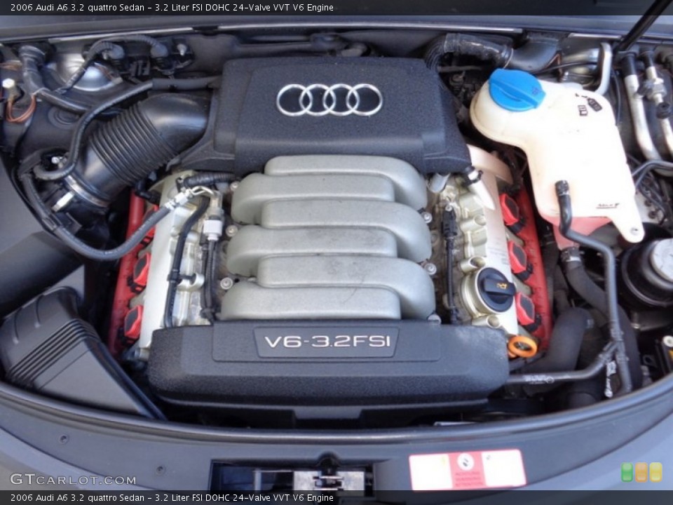 3.2 Liter FSI DOHC 24-Valve VVT V6 Engine for the 2006 Audi A6 #89417704