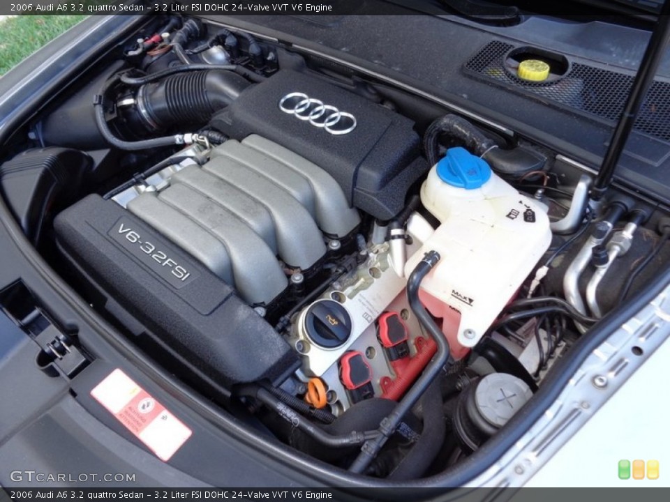 3.2 Liter FSI DOHC 24-Valve VVT V6 Engine for the 2006 Audi A6 #89419475