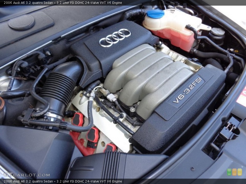 3.2 Liter FSI DOHC 24-Valve VVT V6 Engine for the 2006 Audi A6 #89419499