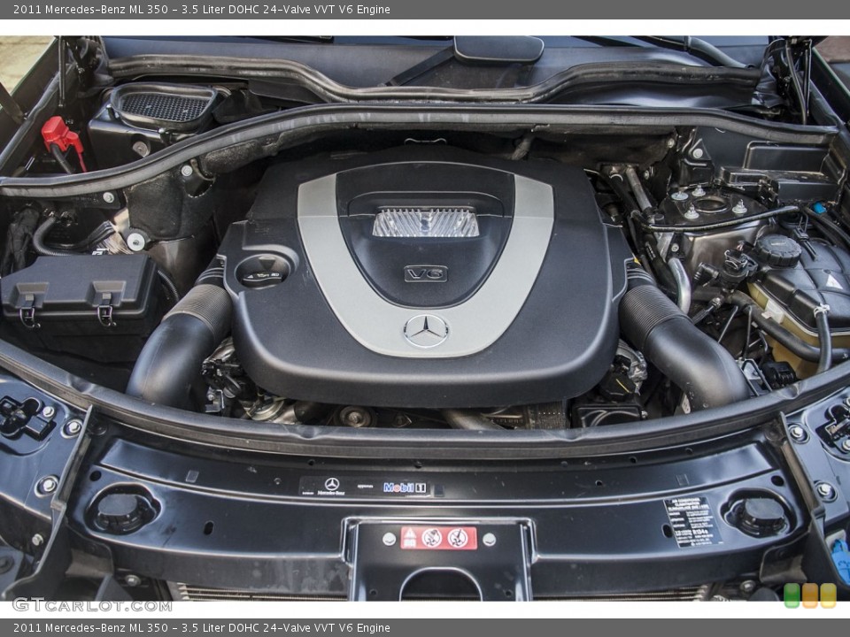 3.5 Liter DOHC 24-Valve VVT V6 2011 Mercedes-Benz ML Engine