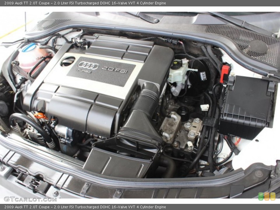 2.0 Liter FSI Turbocharged DOHC 16-Valve VVT 4 Cylinder Engine for the 2009 Audi TT #89441775