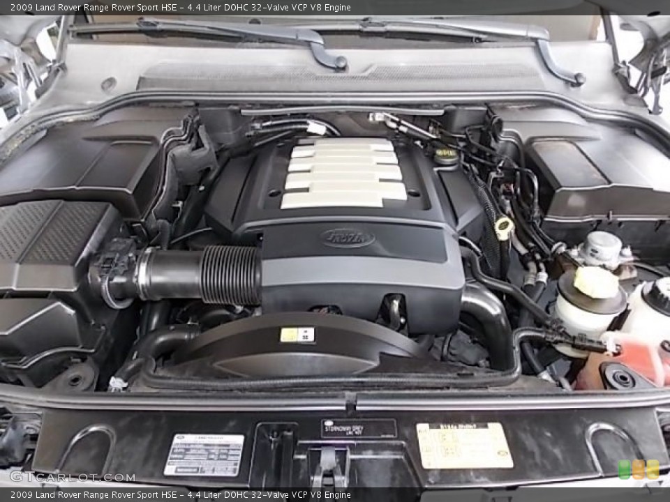 4.4 Liter DOHC 32-Valve VCP V8 Engine for the 2009 Land Rover Range Rover Sport #89445114