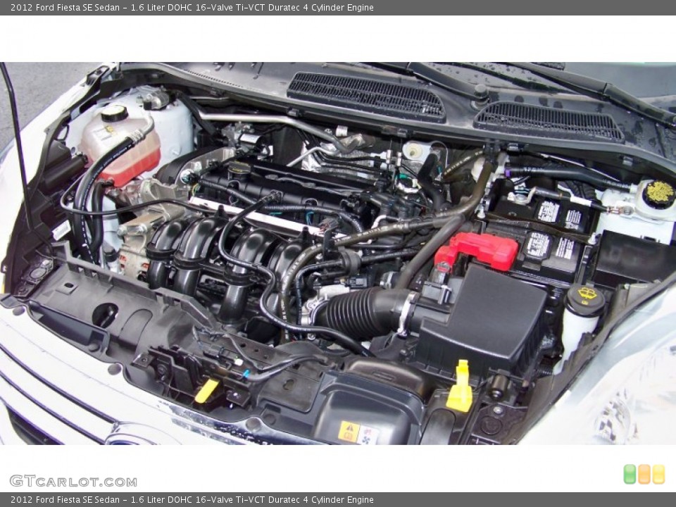 1.6 Liter DOHC 16-Valve Ti-VCT Duratec 4 Cylinder Engine for the 2012 Ford Fiesta #89447916