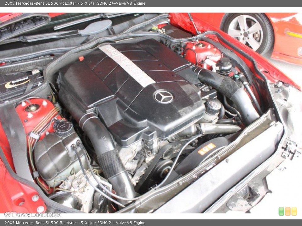 5.0 Liter SOHC 24-Valve V8 Engine for the 2005 Mercedes-Benz SL #89448756