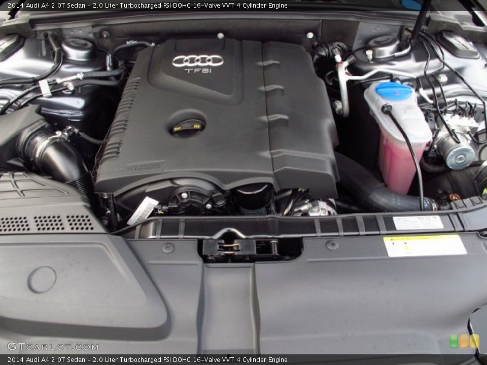 2.0 Liter Turbocharged FSI DOHC 16-Valve VVT 4 Cylinder Engine for the 2014 Audi A4 #89457363