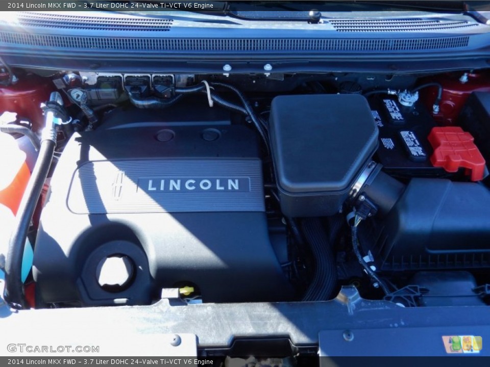3.7 Liter DOHC 24-Valve Ti-VCT V6 Engine for the 2014 Lincoln MKX #89463116