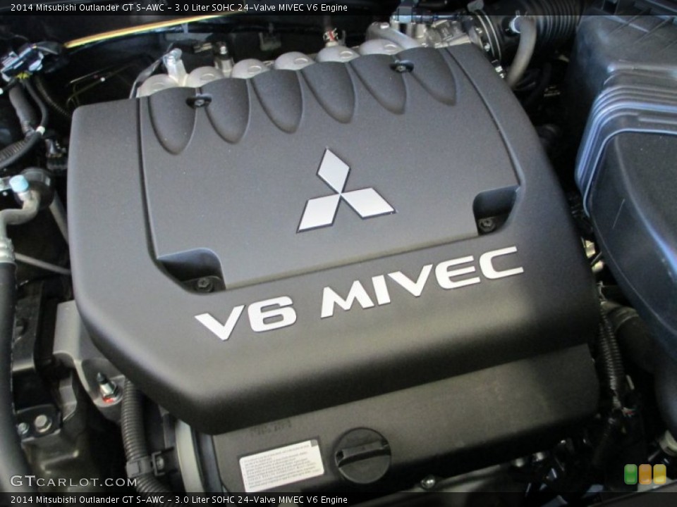3.0 Liter SOHC 24-Valve MIVEC V6 Engine for the 2014 Mitsubishi Outlander #89477570