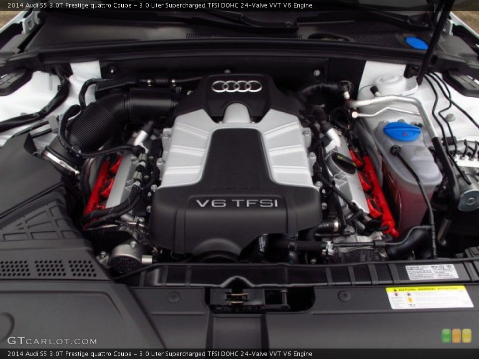 3.0 Liter Supercharged TFSI DOHC 24-Valve VVT V6 Engine for the 2014 Audi S5 #89491054