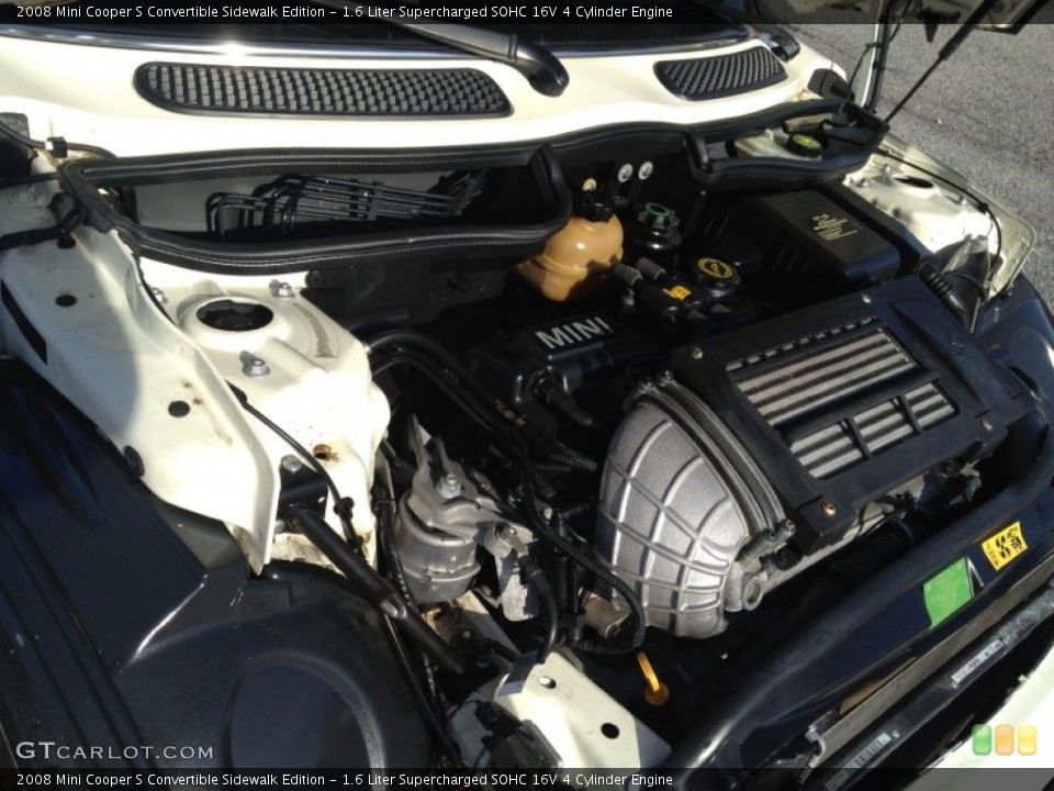 1.6 Liter Supercharged SOHC 16V 4 Cylinder Engine for the 2008 Mini Cooper #89495083