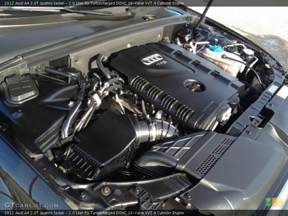 2.0 Liter FSI Turbocharged DOHC 16-Valve VVT 4 Cylinder Engine for the 2012 Audi A4 #89500600