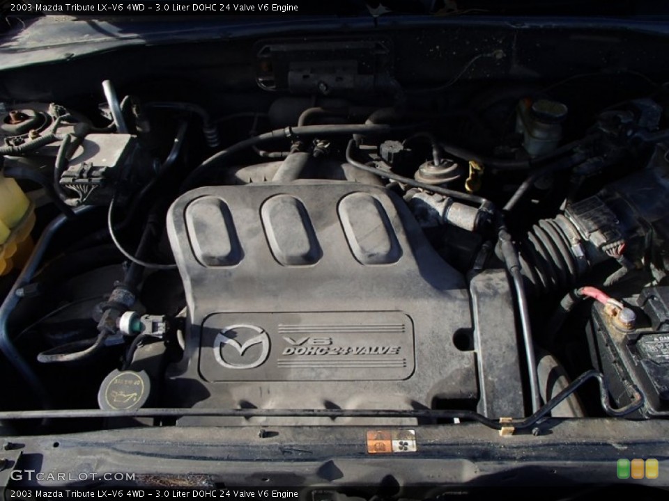 3.0 Liter DOHC 24 Valve V6 Engine for the 2003 Mazda Tribute #89500993