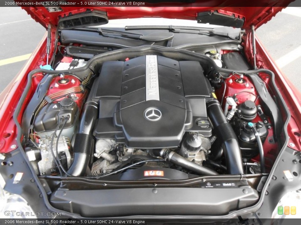 5.0 Liter SOHC 24-Valve V8 Engine for the 2006 Mercedes-Benz SL #89501272