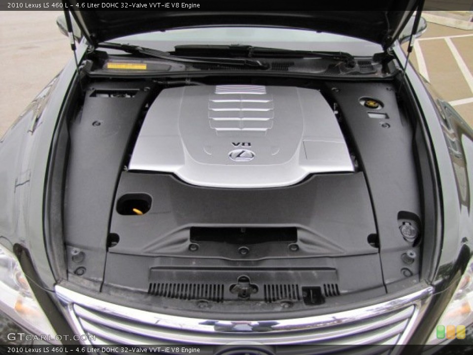 4.6 Liter DOHC 32-Valve VVT-iE V8 Engine for the 2010 Lexus LS #89505856