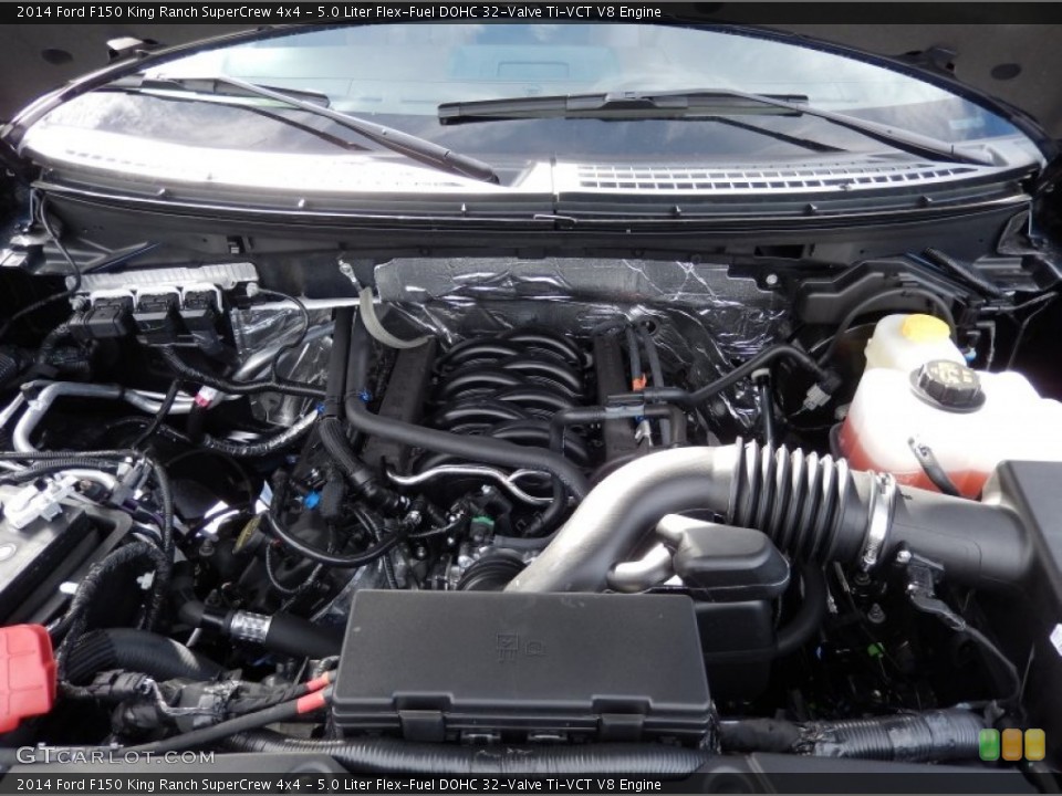 5.0 Liter Flex-Fuel DOHC 32-Valve Ti-VCT V8 Engine for the 2014 Ford F150 #89510023