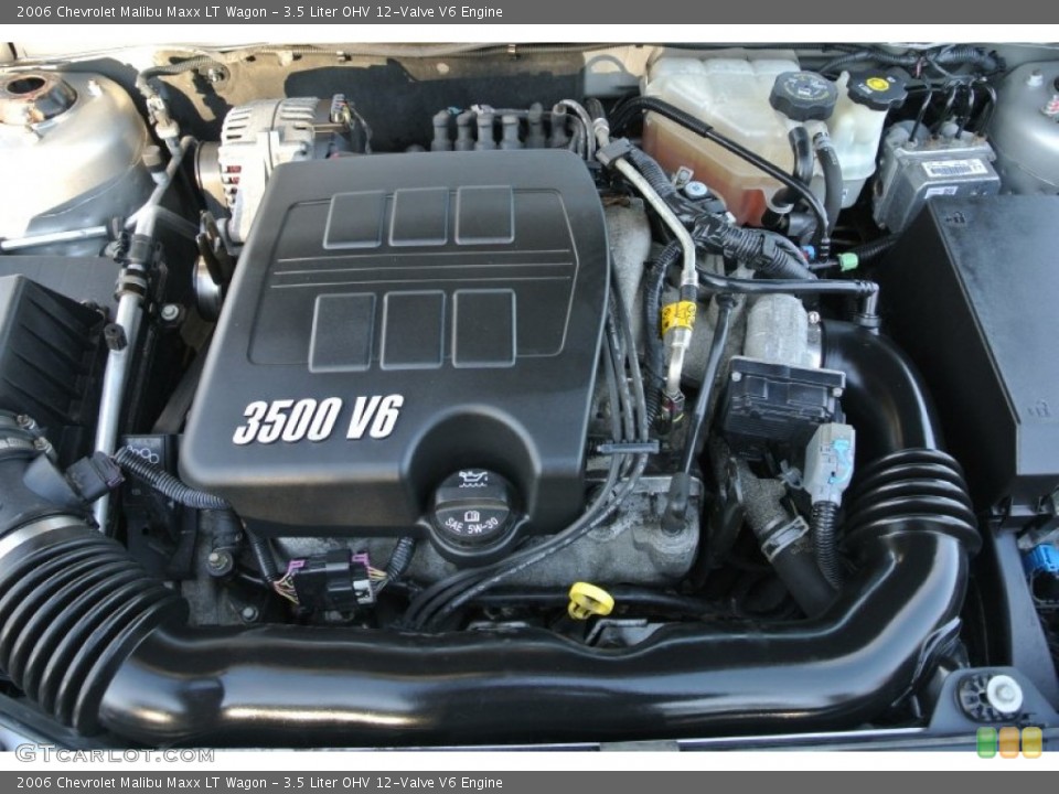 3.5 Liter OHV 12-Valve V6 Engine for the 2006 Chevrolet Malibu #89510374