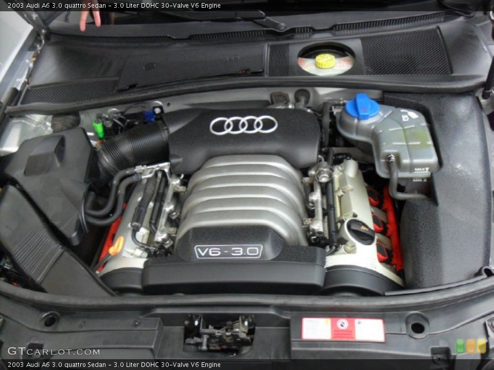 3.0 Liter DOHC 30-Valve V6 Engine for the 2003 Audi A6 #89528494