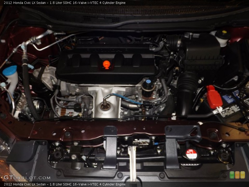 1.8 Liter SOHC 16-Valve i-VTEC 4 Cylinder Engine for the 2012 Honda Civic #89531094
