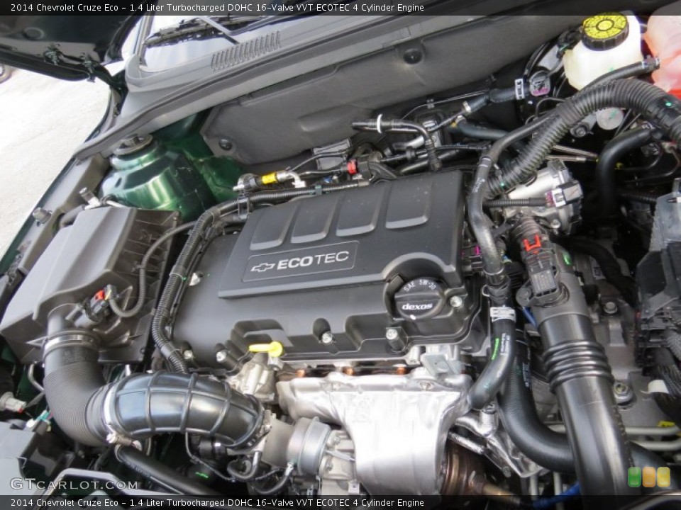 1.4 Liter Turbocharged DOHC 16-Valve VVT ECOTEC 4 Cylinder Engine for the 2014 Chevrolet Cruze #89545225