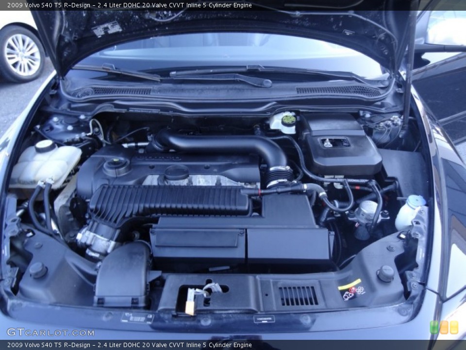 2.4 Liter DOHC 20 Valve CVVT Inline 5 Cylinder Engine for the 2009 Volvo S40 #89561482