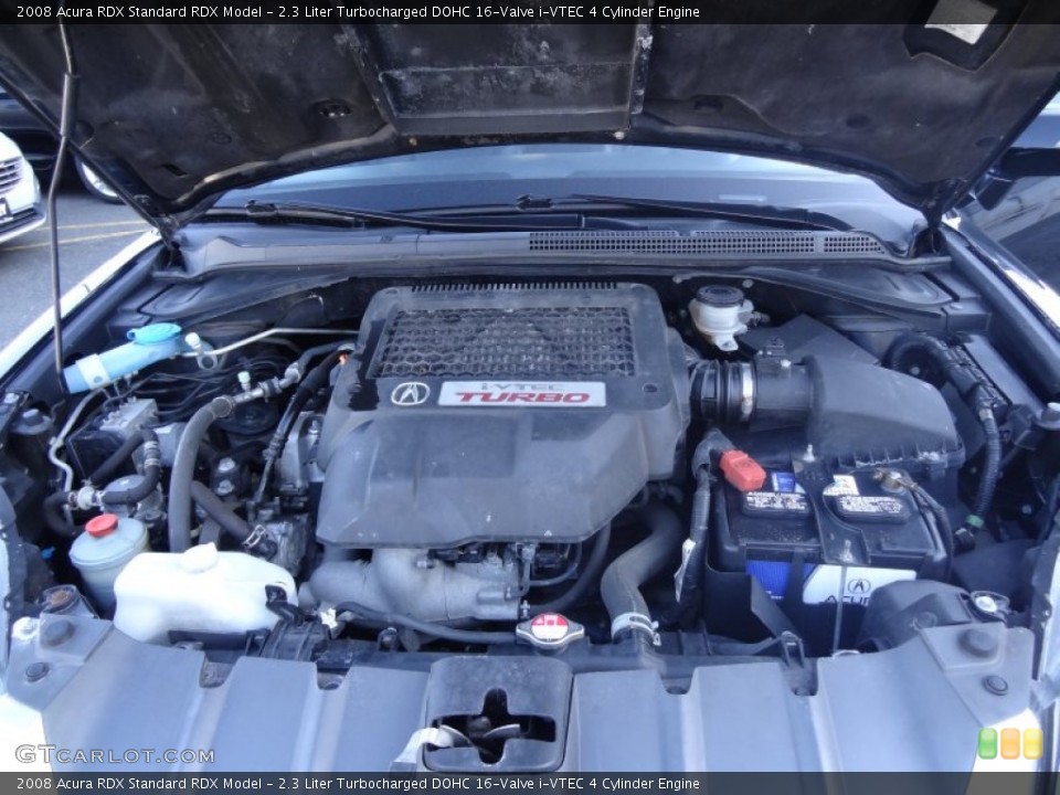 2.3 Liter Turbocharged DOHC 16-Valve i-VTEC 4 Cylinder 2008 Acura RDX Engine