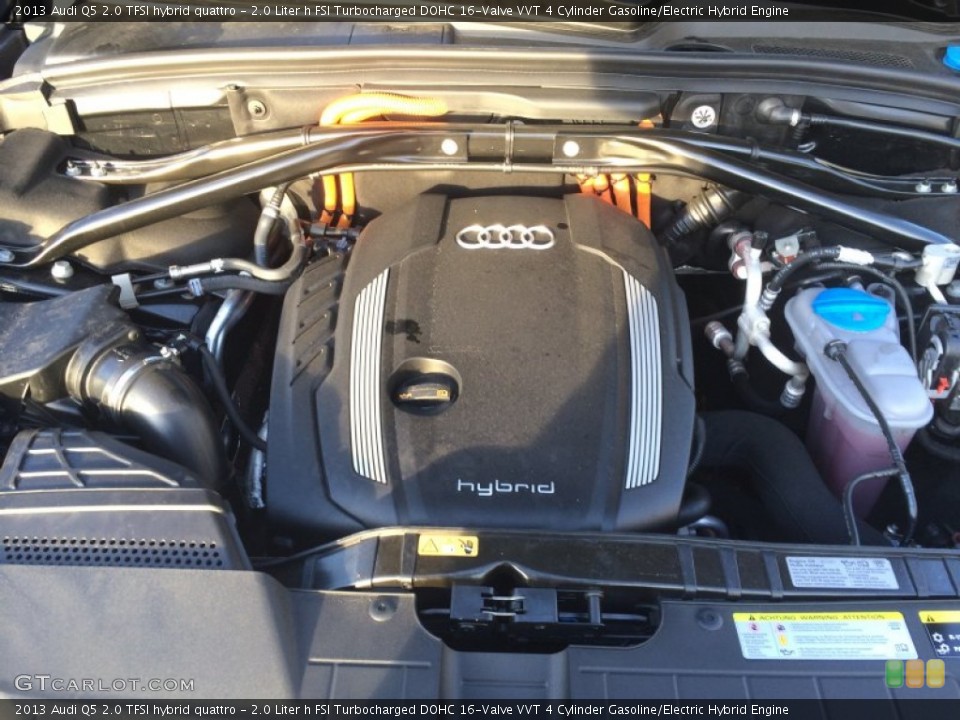 2.0 Liter h FSI Turbocharged DOHC 16-Valve VVT 4 Cylinder Gasoline/Electric Hybrid Engine for the 2013 Audi Q5 #89564939