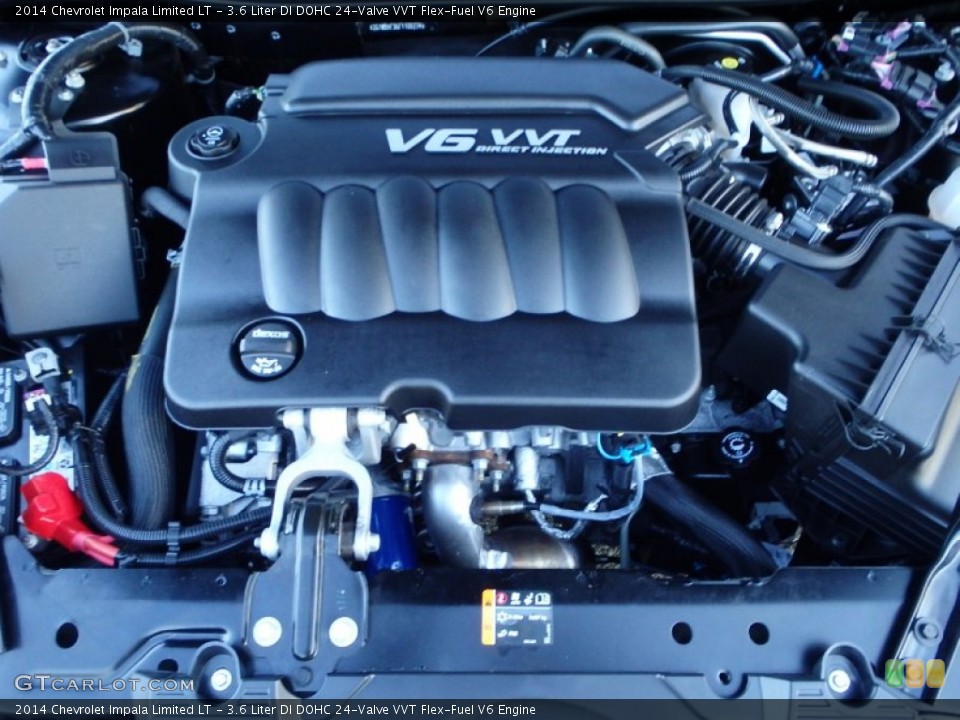 3.6 Liter DI DOHC 24-Valve VVT Flex-Fuel V6 Engine for the 2014 Chevrolet Impala Limited #89591089