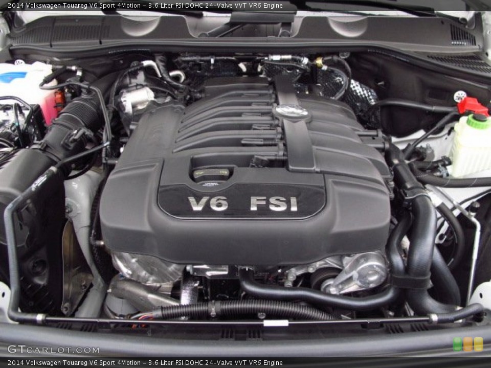 3.6 Liter FSI DOHC 24-Valve VVT VR6 Engine for the 2014 Volkswagen Touareg #89601335