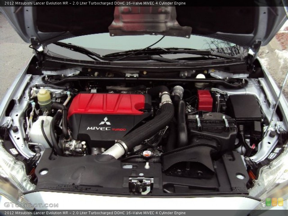 2.0 Liter Turbocharged DOHC 16-Valve MIVEC 4 Cylinder Engine for the 2012 Mitsubishi Lancer Evolution #89606840