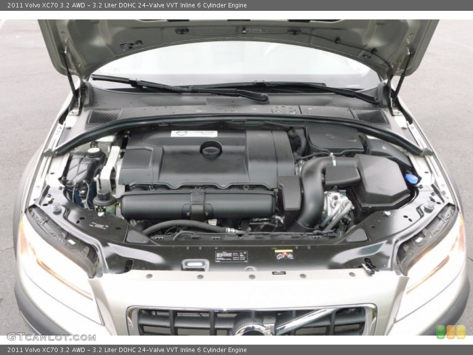 3.2 Liter DOHC 24-Valve VVT Inline 6 Cylinder Engine for the 2011 Volvo XC70 #89615552