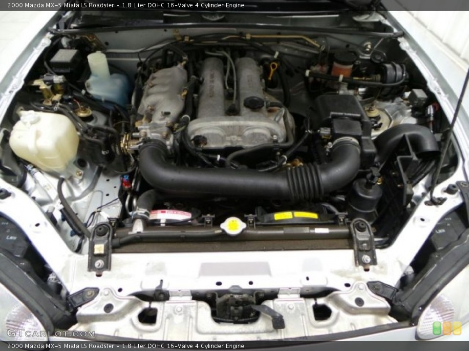 1.8 Liter DOHC 16-Valve 4 Cylinder 2000 Mazda MX-5 Miata Engine