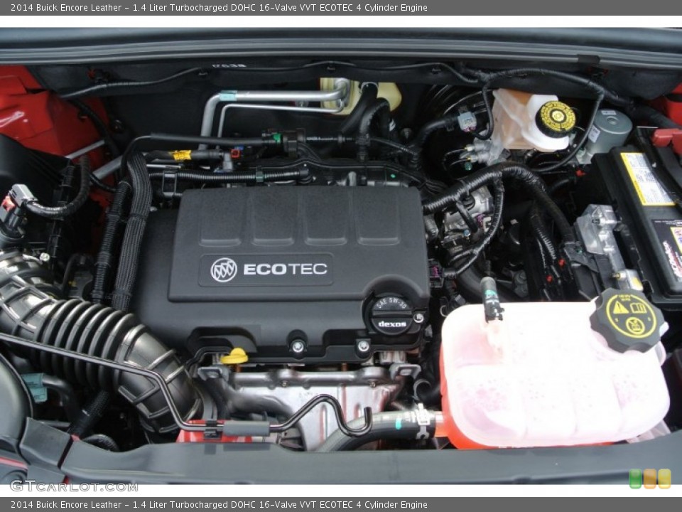 1.4 Liter Turbocharged DOHC 16-Valve VVT ECOTEC 4 Cylinder Engine for the 2014 Buick Encore #89657874