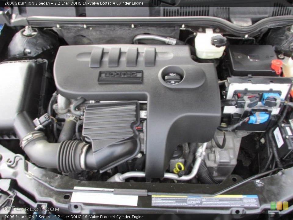 2.2 Liter DOHC 16-Valve Ecotec 4 Cylinder Engine for the 2006 Saturn ION #89663424