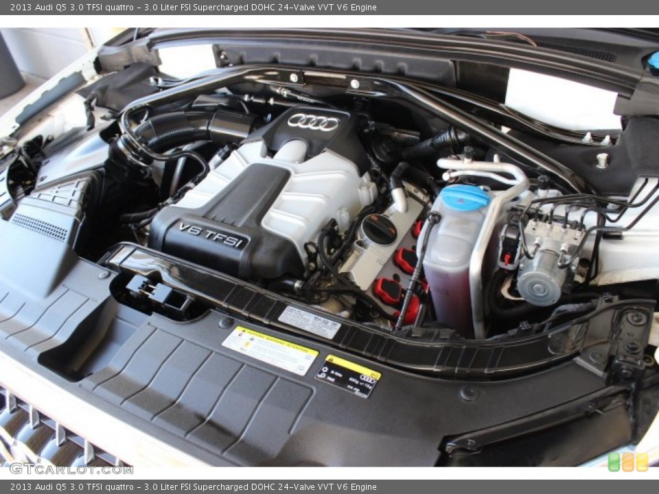 3.0 Liter FSI Supercharged DOHC 24-Valve VVT V6 Engine for the 2013 Audi Q5 #89667387