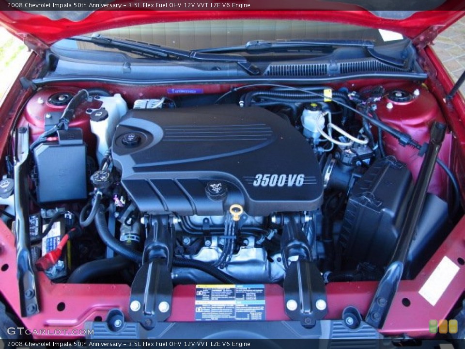 3.5L Flex Fuel OHV 12V VVT LZE V6 Engine for the 2008 Chevrolet Impala #89668989