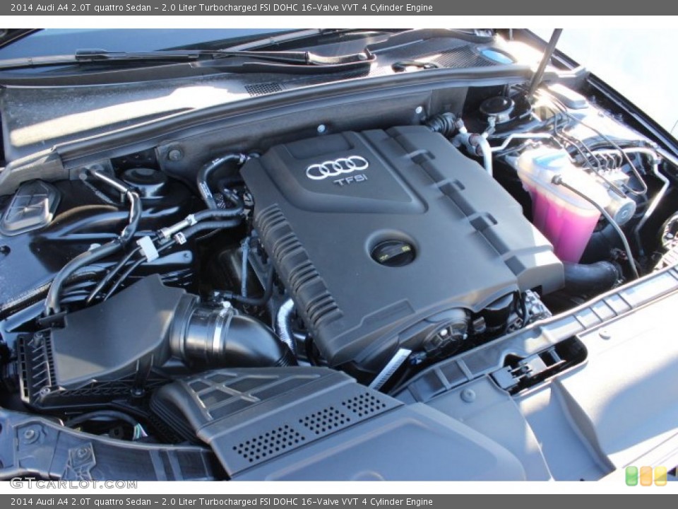 2.0 Liter Turbocharged FSI DOHC 16-Valve VVT 4 Cylinder Engine for the 2014 Audi A4 #89691483