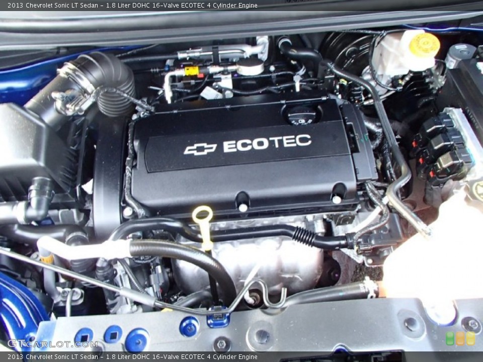 1.8 Liter DOHC 16-Valve ECOTEC 4 Cylinder Engine for the 2013 Chevrolet Sonic #89709462