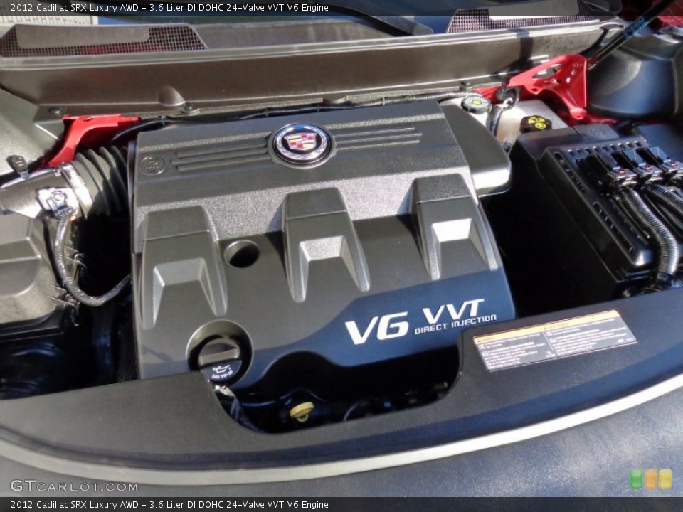 3.6 Liter DI DOHC 24-Valve VVT V6 Engine for the 2012 Cadillac SRX #89727098