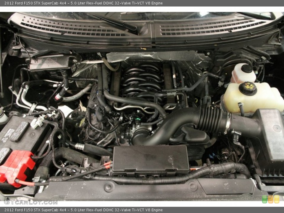 5.0 Liter Flex-Fuel DOHC 32-Valve Ti-VCT V8 Engine for the 2012 Ford F150 #89727799