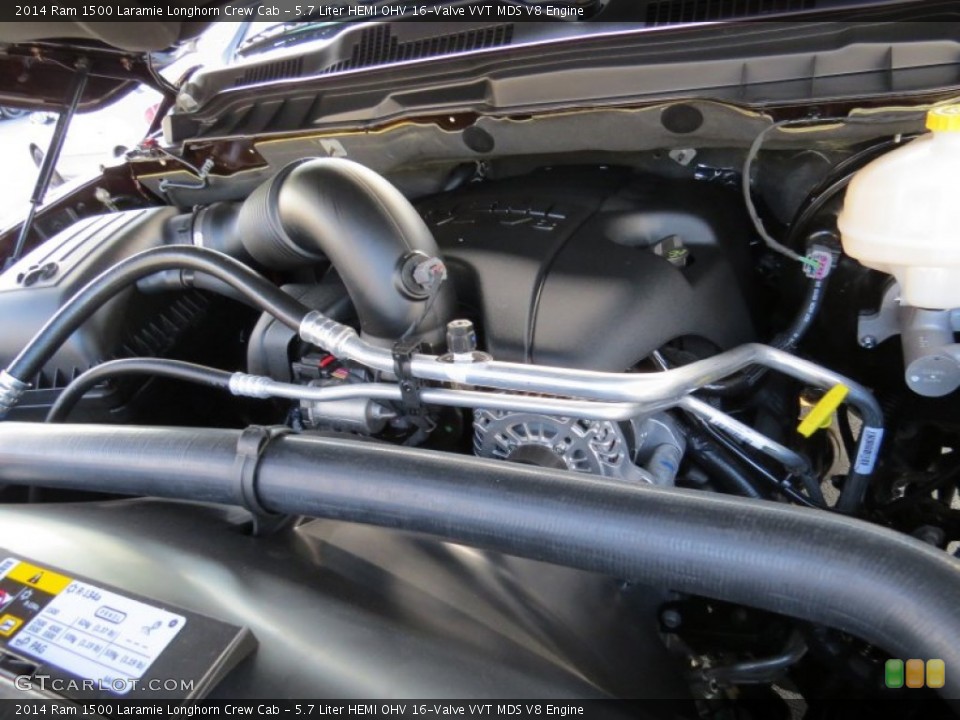 5.7 Liter HEMI OHV 16-Valve VVT MDS V8 Engine for the 2014 Ram 1500 #89729305