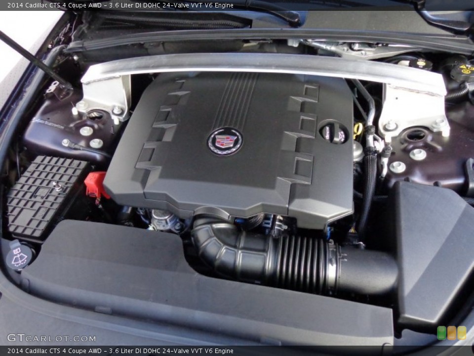 3.6 Liter DI DOHC 24-Valve VVT V6 2014 Cadillac CTS Engine