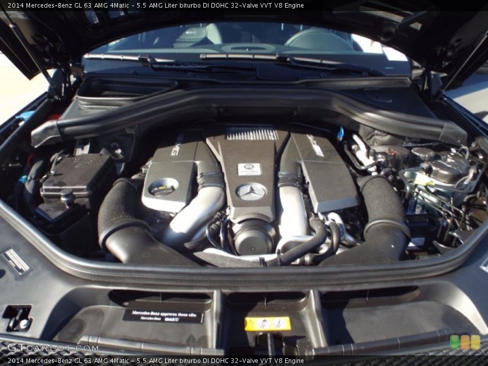 5.5 AMG Liter biturbo DI DOHC 32-Valve VVT V8 Engine for the 2014 Mercedes-Benz GL #89745613