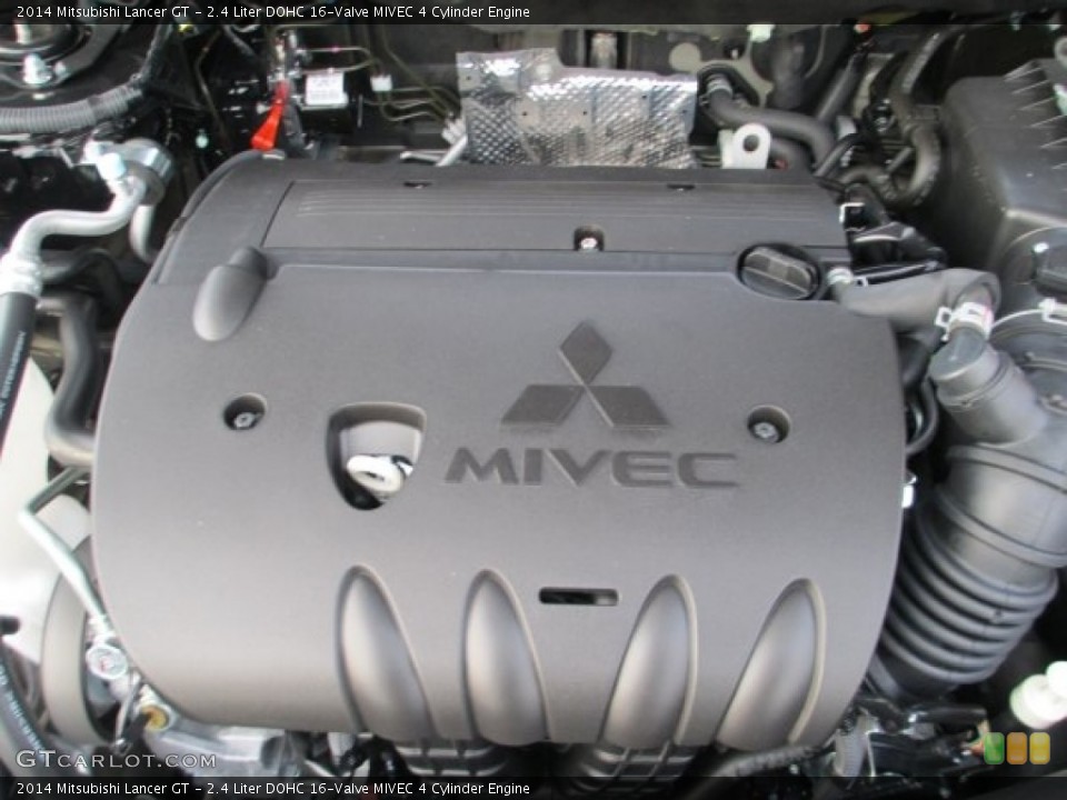 2.4 Liter DOHC 16-Valve MIVEC 4 Cylinder Engine for the 2014 Mitsubishi Lancer #89747407