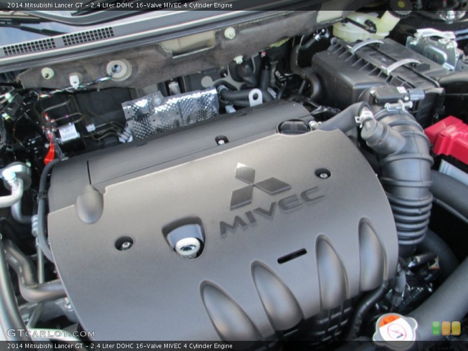 2.4 Liter DOHC 16-Valve MIVEC 4 Cylinder Engine for the 2014 Mitsubishi Lancer #89748301