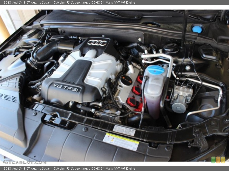 3.0 Liter FSI Supercharged DOHC 24-Valve VVT V6 Engine for the 2013 Audi S4 #89761138