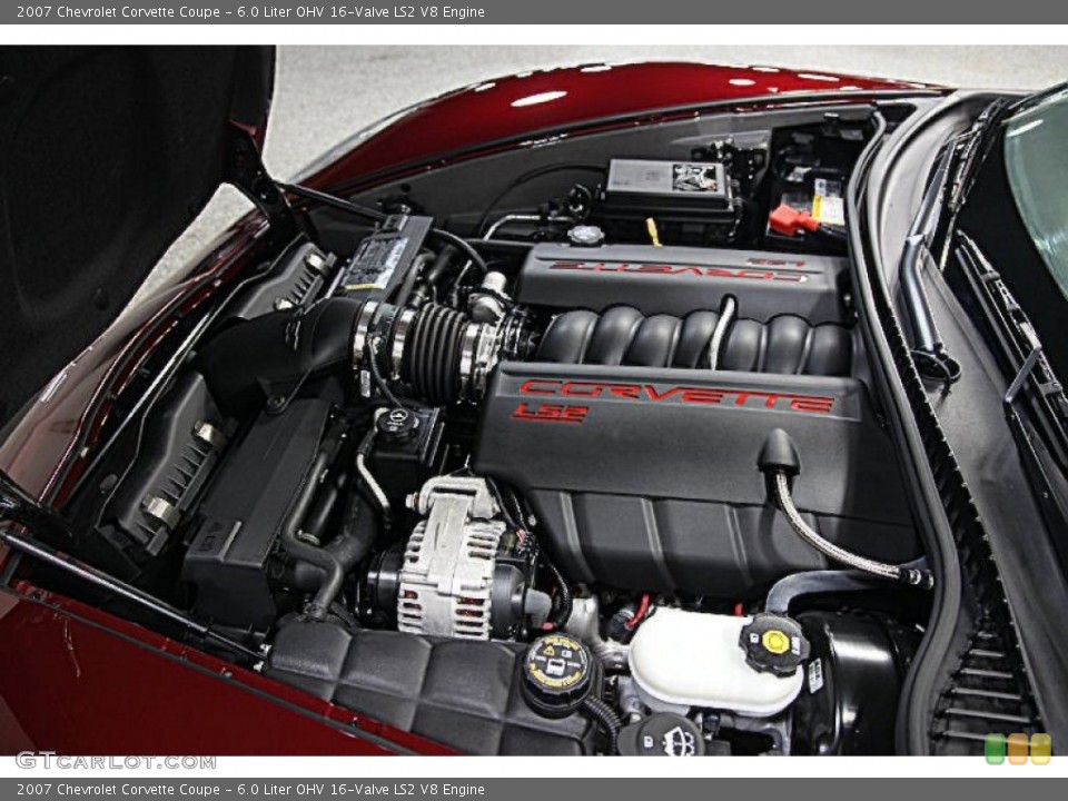 6.0 Liter OHV 16-Valve LS2 V8 Engine for the 2007 Chevrolet Corvette #89774555